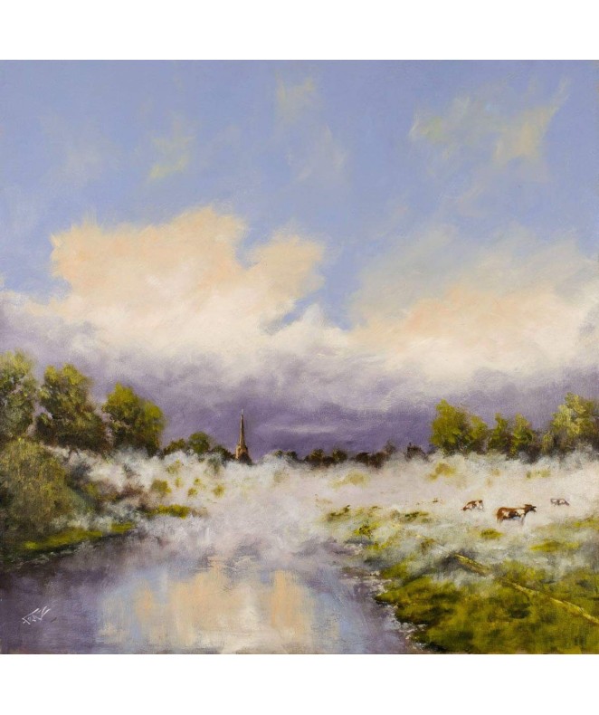 Misty morning at Warwick Bridge